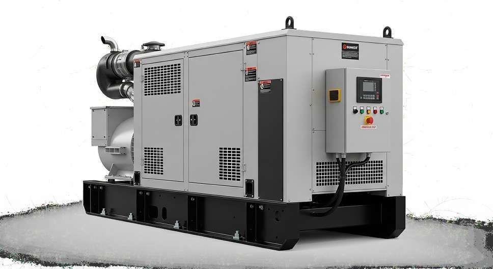 Industrial diesel generator